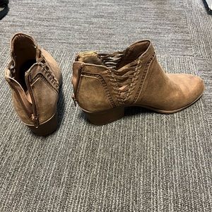 Fregalicious by Fregie tan booties
